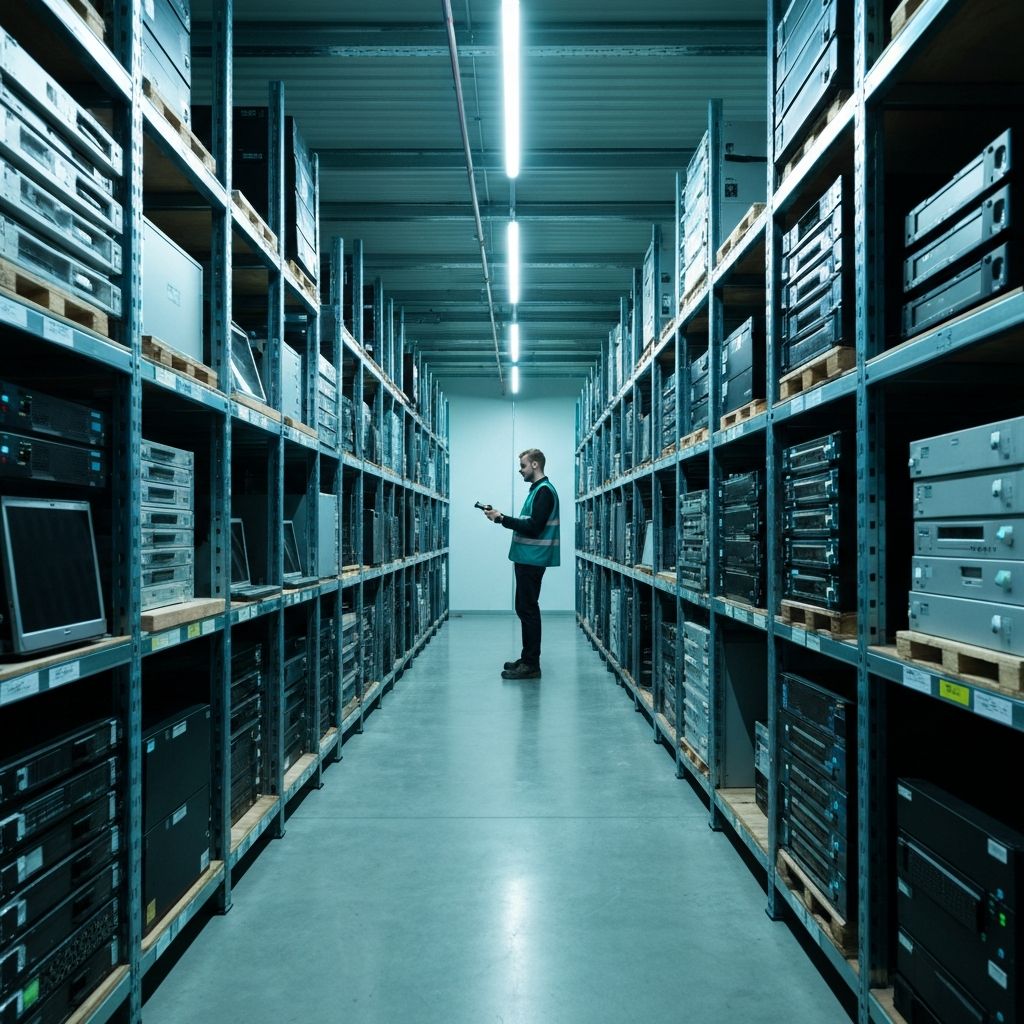 Inside the Nanosoft UK ITAD facility