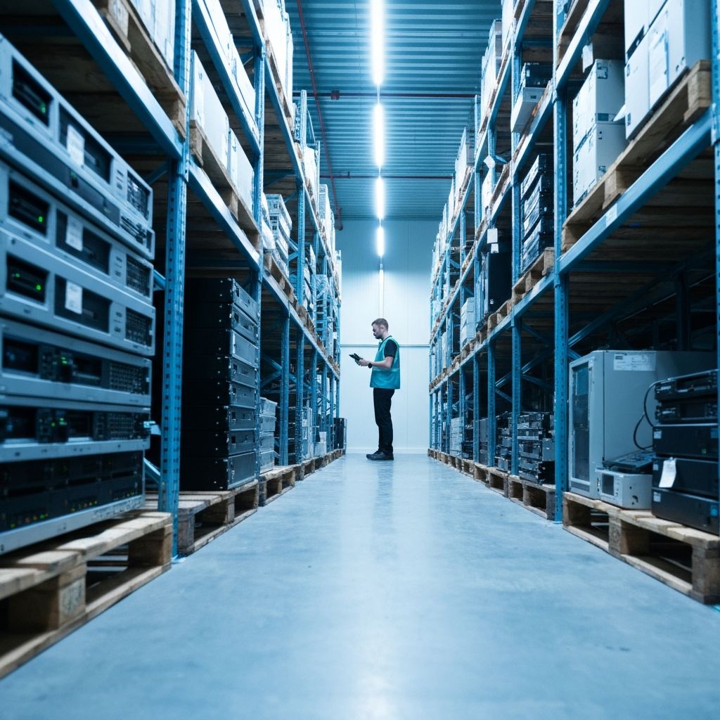 Nanosoft IT Asset Disposition (ITAD) facility